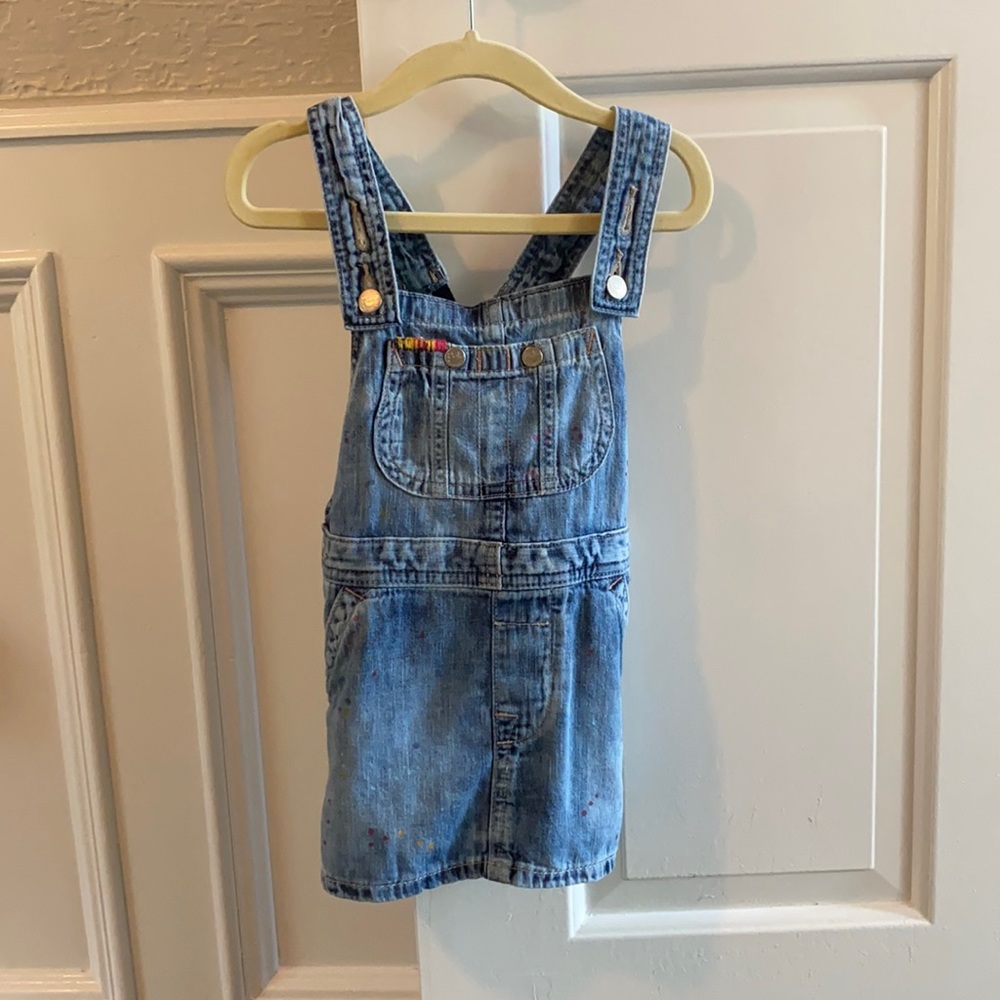 Toddler Denim Dress Overalls 2T
